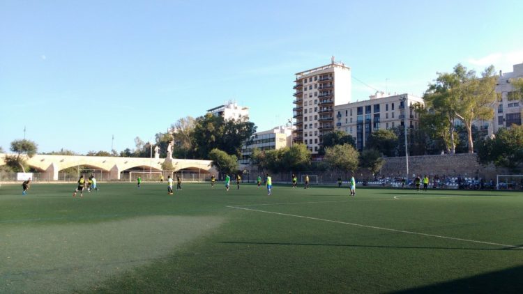 Campo de fútbol en valencia