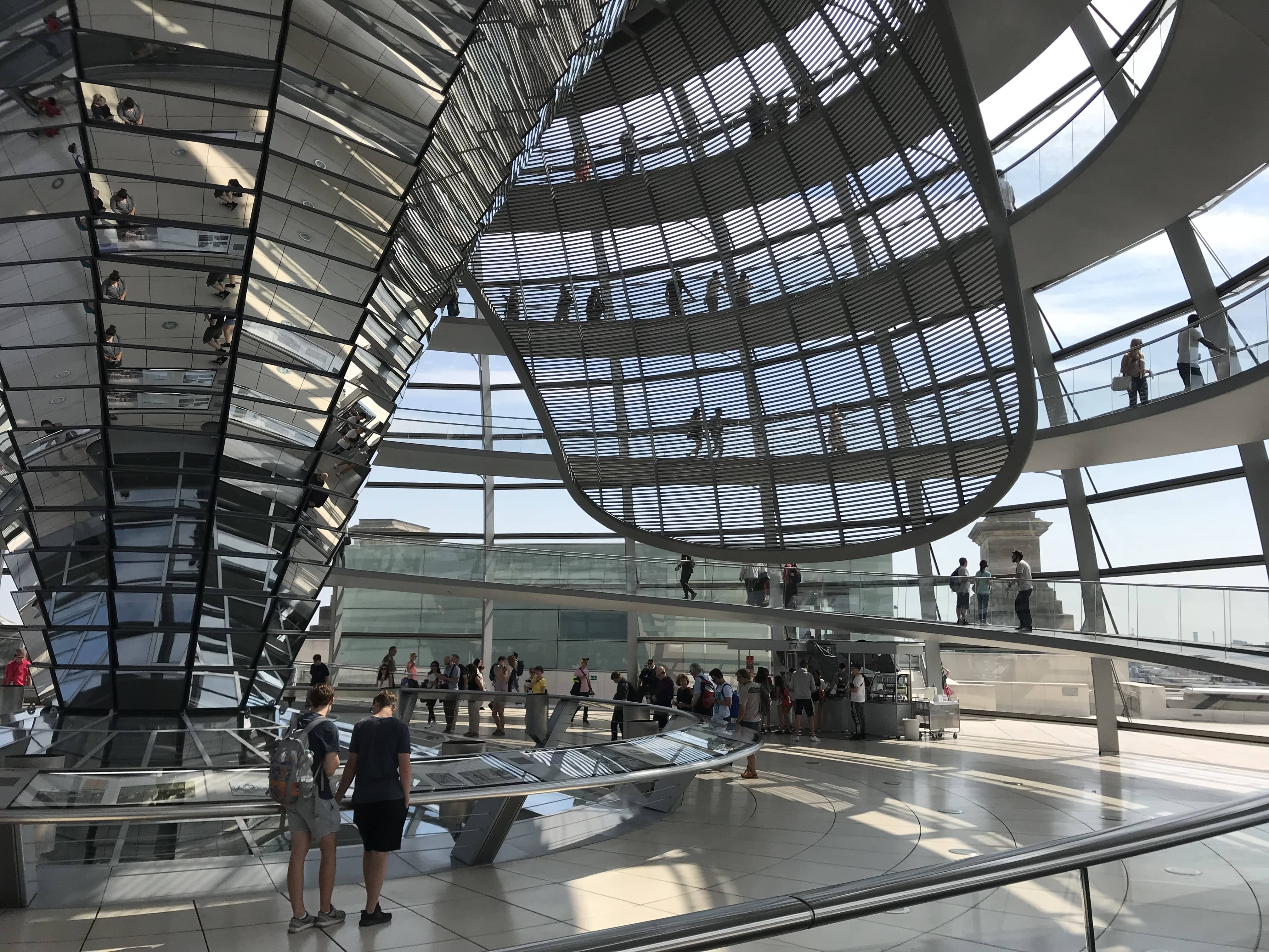 Adentro del Reichstag