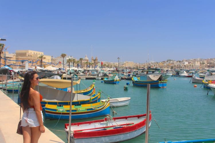 Botes Pesqueros de Marsaxlokk