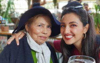 En Barcelona con mi abuela hermosa