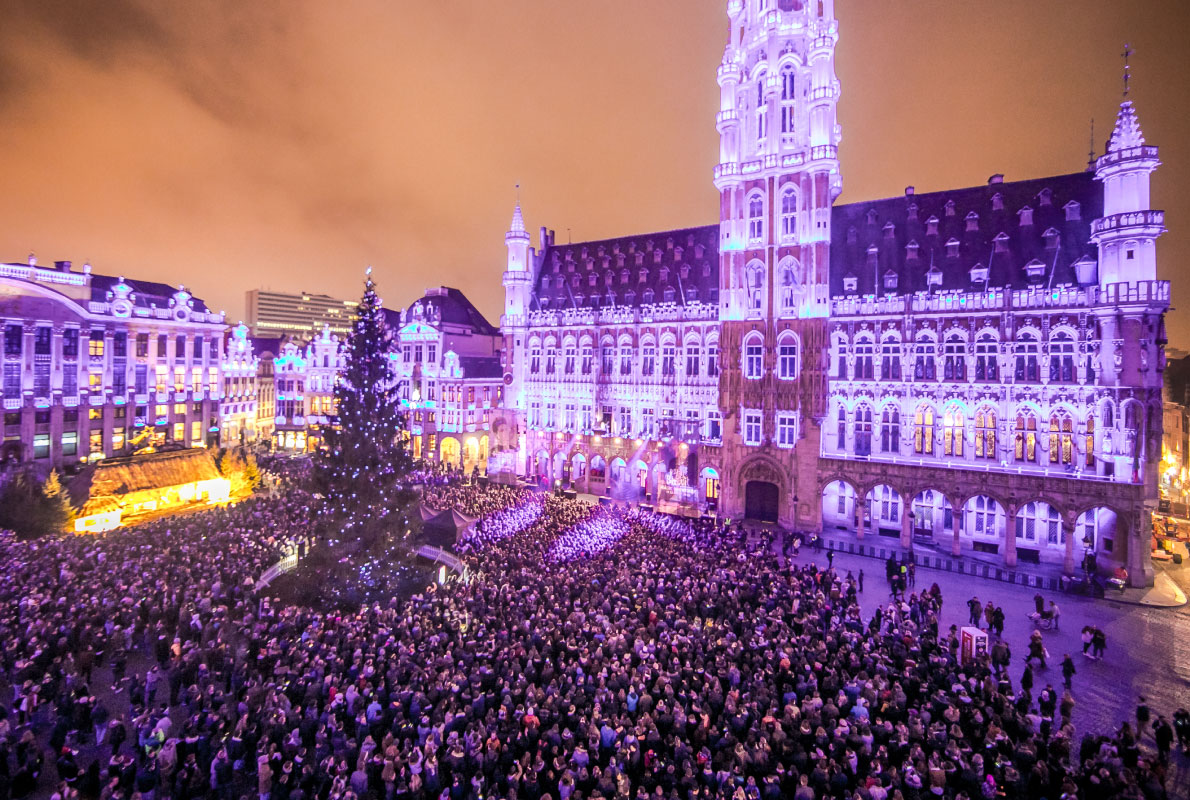 Mercadillos navideños de europa - Bruselas