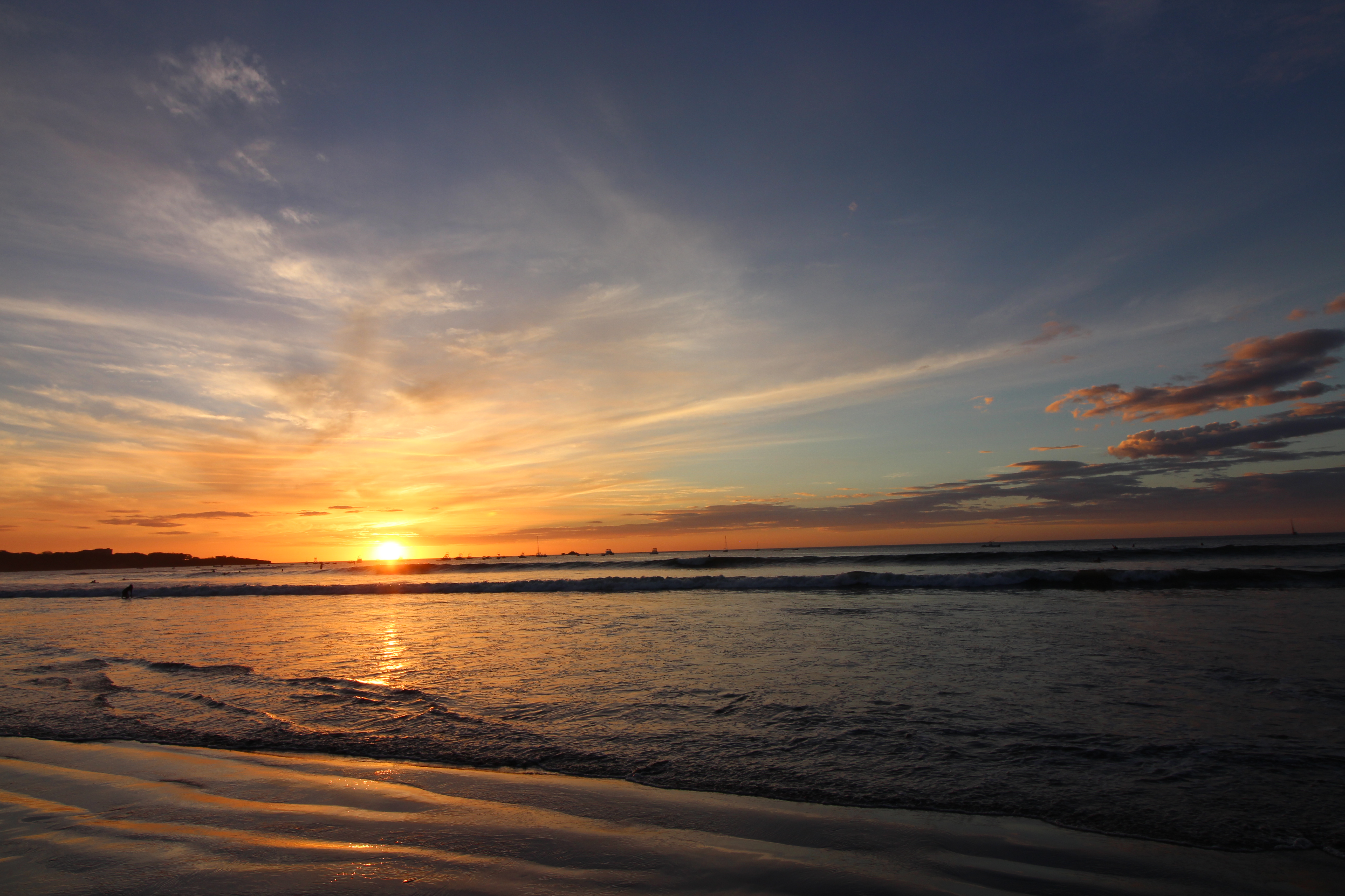 playa tamarindo atardecer cosas que hacer