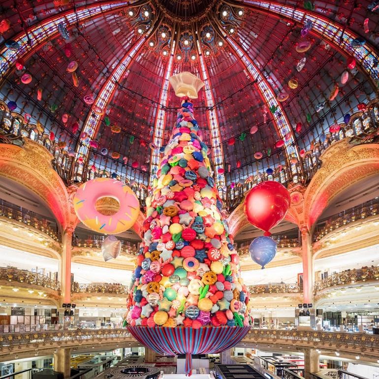 Galerias Lafayette en Paris