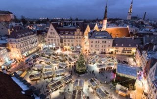 Mercados navidad Talin Estonia