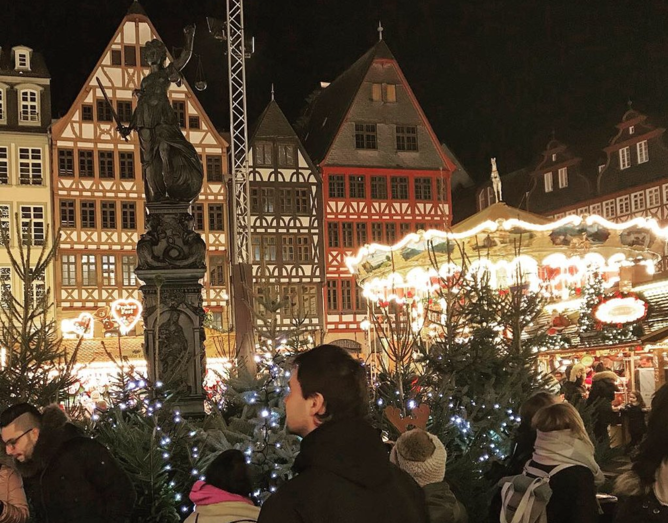 mercadillo navideño de Frankfurt